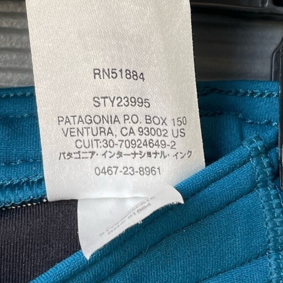Patagonia Borderless Tight Deep Sea Blue Size S - Picture 8 of 10
